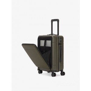 Calpak Hue Carry-On Luggage with Pocket - MOSS  [Sale]