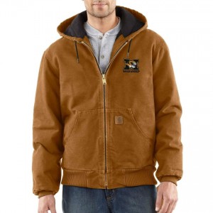 Carhartt 100839 - Missouri Sandstone Active Jacket - Quilted Flannel Lined - Carhartt Brown