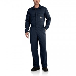 Carhartt 100162 - Flame-Resistant Work Coverall - Dark Navy