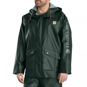 Carhartt 103508 - Midweight Waterproof Rainstorm Jacket - Canopy Green