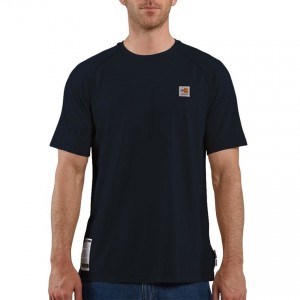 Carhartt FRK008 - Flame-Resistant Force® Short Sleeve T-Shirt - Dark Navy