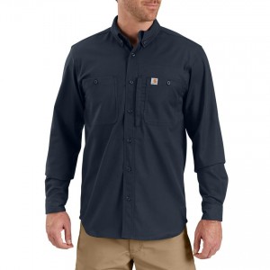 Carhartt 102538 - Rugged Professional™ Series Long-Sleeve Shirt - Navy