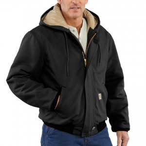Carhartt 101621 - Flame-Resistant Duck Active Jacket - Quilt Lined - Black