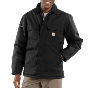 Carhartt C55 - Extremes® Arctic Coat - Quilt Lined - Black