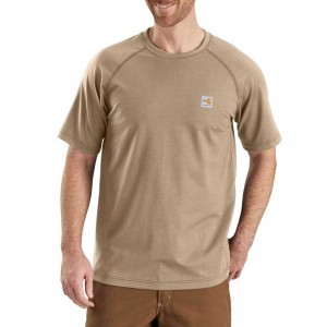 Carhartt 102903 - Flame Resistant Force Short Sleeve T-Shirt - Khaki