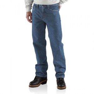 Carhartt FRB004 - Flame-Resistant Relaxed Fit Jean - Midstone