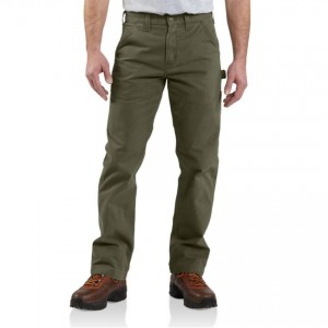 Carhartt B324 - Washed Twill Relaxed Fit Pant - Army Green