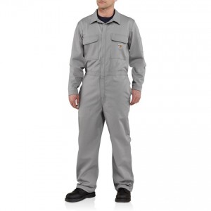 Carhartt 101017 - Flame-Resistant Classic Twill Coverall - Gray