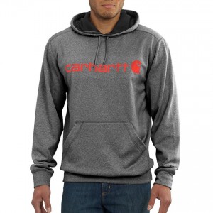 Carhartt 102314 - Force Extremes™ Signature Graphic Hooded Sweatshirt - Granite Heather