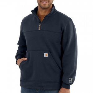 Carhartt 102277 - Rain Defender® Paxton Heavyweight Quarter Zip Sweatshirt - Navy