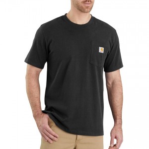 Carhartt 103296 - Relaxed Fit Workwear Pocket T-Shirt - Black