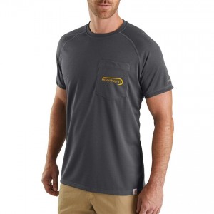 Carhartt 103570 - Force Fishing Graphic Pocket Short Sleeve T-Shirt - Shadow