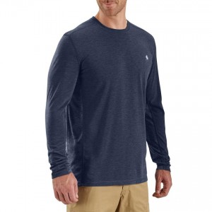 Carhartt 102998 - Force Extremes® Long Sleeve T-Shirt - Navy Heather