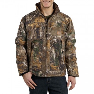 Carhartt 101444 - Quick Duck® Camo Traditional Jacket - Quilt Lined - Realtree Xtra