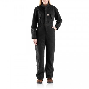 Carhartt 103382 - Women's Wildwood Coverall - Quilt Lined - Black