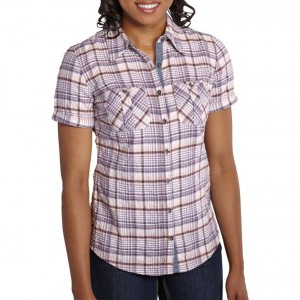 Carhartt 102071 - Women's Brogan Shirt - PLUM