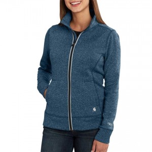 Carhartt 102786 - Women's Force Extremes™ Zip Front Sweatshirt - French Blue