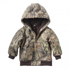 Carhartt CP8536 - Camo Active Jacket Flannel Quilt Lined - Boys - Mossy Oak