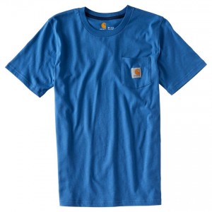 Carhartt CA8667T - Pocket T-Shirt - Boys - Medium Blue