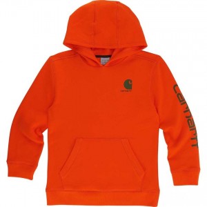 Carhartt CA8731 - Signature Carhartt Sweatshirt - Boys - Blaze Orange