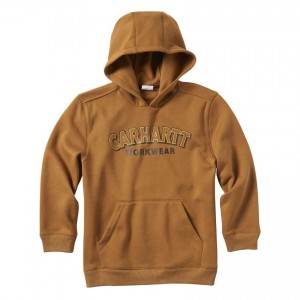 Carhartt CA6040 - Workwear Sweatshirt - Boys - Carhartt Brown