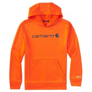 Carhartt CA8854 - Force® Logo Sweatshirt - Boys - Orange