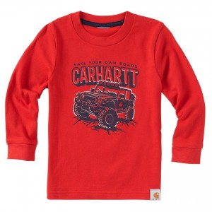 Carhartt CA8861 - Your Own Road Tee - Boys - Autumn Red
