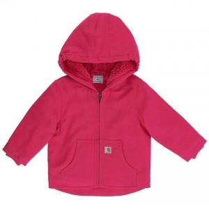 Carhartt CP9534 - Redwood Jacket Sherpa Lined - Girls - Pink Peacock