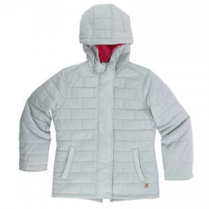 Carhartt CP9637 - Amoret Quilted Jacket - Girls - Light Gray