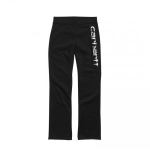 Carhartt CK9379 - Brushed Fleece Pant - Girls - Black