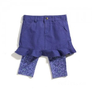 Carhartt CG9523 - Washed Duck Skirt and Tights Set - Girls - Medium Purple