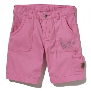 Carhartt CH9203 - Washed Corduroy Bermuda Short - Girls - Pink