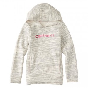 Carhartt CA9649 - Barcode Fleece Sweatshirt - Girls - White