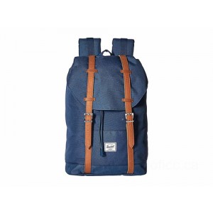Herschel Supply Co. Retreat Mid-Volume Navy/Tan Synthetic Leather [Sale]