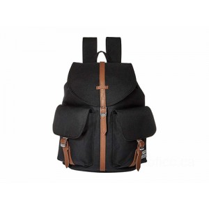 Herschel Supply Co. Dawson X-Small Black/Tan Synthetic Leather [Sale]