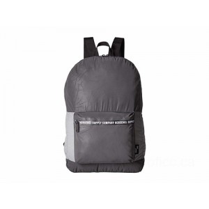 Herschel Supply Co. Packable Daypack Black Reflective/Silver Reflective [Sale]